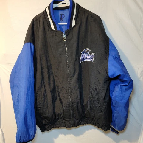 Carolina Panthers VtG Pro Player Reversible Zip Front Lined Coat 2XL Cover