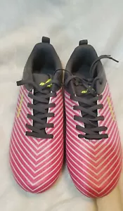 Brava Alert Race Academy Pink & Grey Soccer Cleats Men's size 11.5d 158989 - Picture 1 of 5