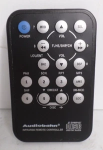 Mando a distancia de audio original AUDIOBAHN CD DISCO COMPACTO AUDIO DIGITAL - Imagen 1 de 3