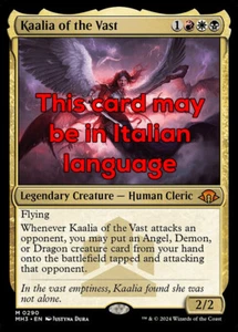 MTG KAALIA OF THE VAST EXC - KAALIA DELLA VASTITÀ 290 - MH3 - MAGIC - Picture 1 of 1