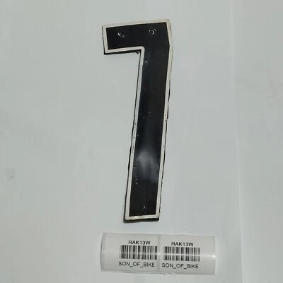 PANEL DE PANTALLA DIGITAL NUEVO TECH BMX BICICLETA DE LA VIEJA ESCUELA PUSH PIN 7 Foto 1 de 4