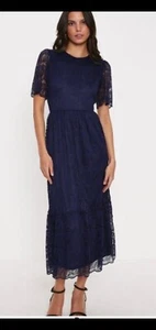 Oasis Petite Navy Dress Size Small, Only Worn Once - Picture 1 of 13