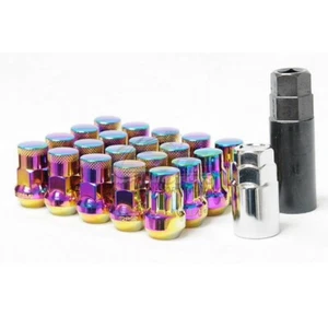 Muteki SR35 Lug Nuts Closed End Neon(12 x 1.25) - 32925NP - Picture 1 of 1