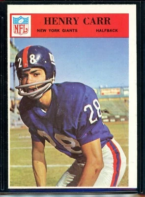 1966 Philadelphia HENRY CARR RC Card #120 Crease Free  VG/EX+ - Image 1 of 2