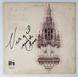 Virgil Fox: Plays Music For The New Age Lp SIGNED!! - Imagen 1 de 5