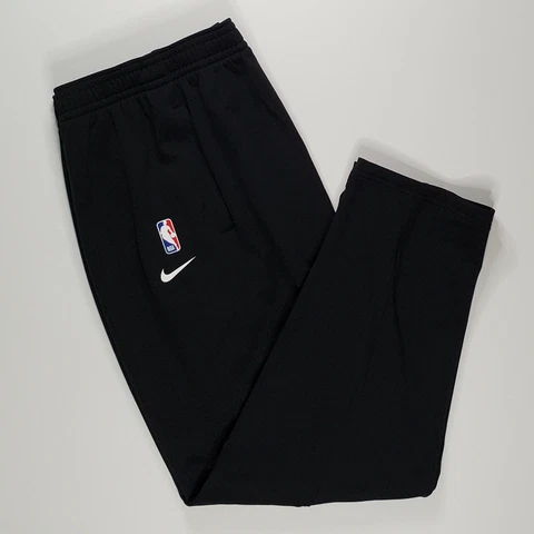 Nike NBA LA Lakers Mens Size L Team Issued Dri-Fit Jogger Pants Black AV1689-010 Cover