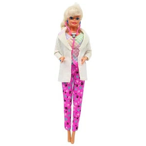 Barbie Doctor Dr. Barbie Herzschlag mit funktion Stethoskop 1990er Vintage - Bild 1 von 5