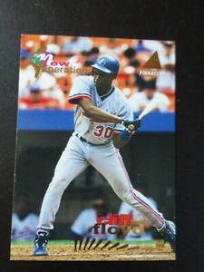 FREE SHIPPING-Cliff Floyd-1994 Pinnacle Baseball-NEW GENERATION-no.NG10-Expos