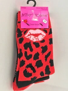 Calcetines Betsy Johnson, calcetines para mujer - 3 pares - precio de venta sugerido por el fabricante $24 ❤️🌸🎒⛳️ - Imagen 1 de 10