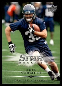 2008 Upper Deck Owen Schmitt Rookie Seattle Seahawks #276 - Picture 1 of 2