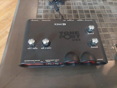 LINE 6 TONE PORT UX2 Digital Recording Audio Interface - Used -With Cable - Image 1 of 3