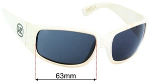 Lentes de repuesto para gafas de sol SFx se adaptan a Von Zipper Papa G - 63 mm de ancho - Imagen 1 de 31