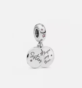 Pandora® 798012FPC Charm Anhänger Forever Sisters 925 Silber Bead Neu & OVP - Bild 1 von 1