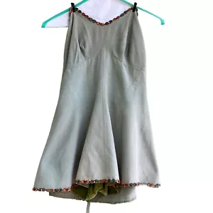 Vintage 1940er Jahre Damen Med Strampler Schwimmen Badeanzug Pin-Up Kleid Strand Klassiker LESEN - Bild 1 von 14
