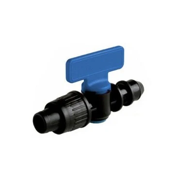 VALVOLA MANICHETTA TAPE Ø 16 VALVOLE A INNESTO CON GOMMINO TUBO POLIETILENE - Immagine 1 di 4