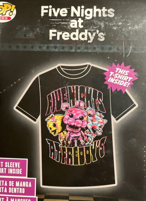 Camiseta Fnaf Five Nights At Freddys Jogo Game 2 Rosa - Kamisetas