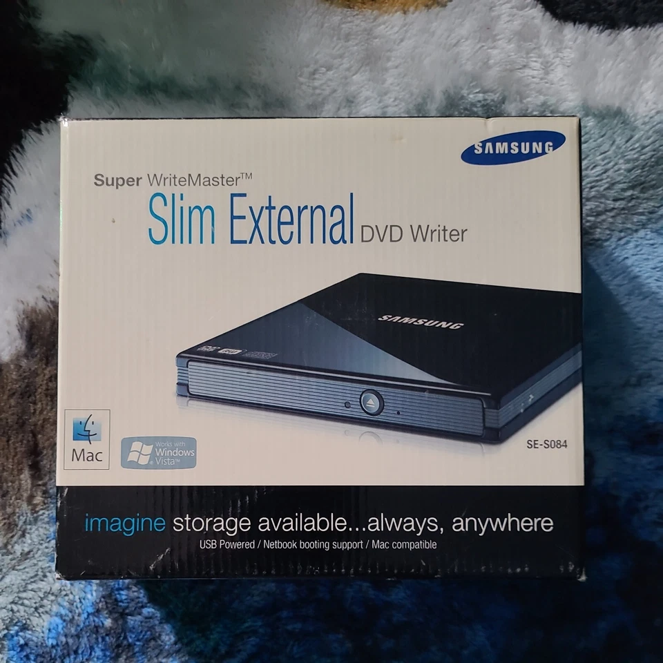Samsung, super right master. Slim external DVD writer USB power - Image 1 of 2