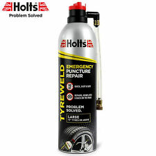 Holts Tyre Weld Emergency Puncture Repair Seal Foam Inflates Large 17"+ 500ml