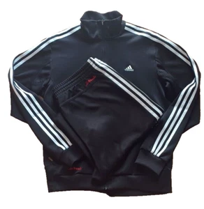 Adi Dassler Tracksuit Jacket + Pants Black ADIDAS, Size M - Picture 1 of 24