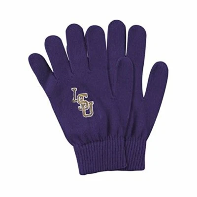 Luvas de malha LSU Tigers da Top of the World - Imagem 1 de 3