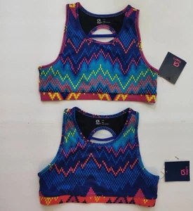NWT Gap Kids XXL 14-16 Girls Gapfit Gap Fit 2 Sports Bras - Picture 1 of 7