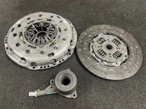 CLUTCH KIT 3PCE FORD TRANSIT 2.4TDCi RWD MK7 6 SPEED JXFA H9FB FOR DUAL MASS - Afbeelding 1 van 2