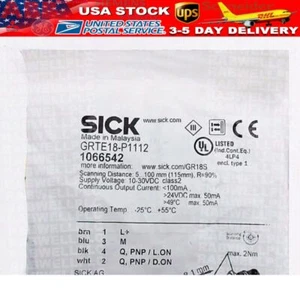 Z 1PCS NEW SICK GRTE18-P1112 Photoelectric sensor - Picture 1 of 3