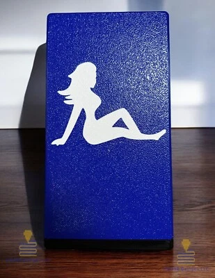 Trucker Girl Mudflap Logo Sliding Ammo Storage Box Case - Handgun Calibers - Image 1 of 4