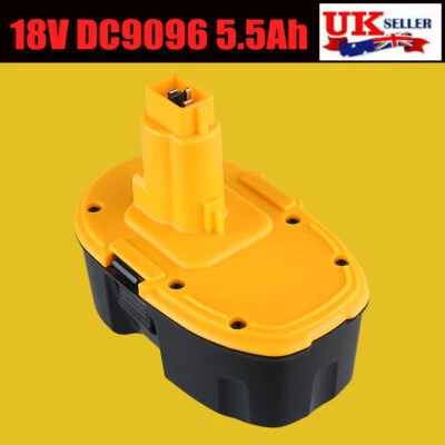 AEBOREN for Dewalt 18v battery 5.5Ah DC9096 DE9098 DE9096 DE9095 DE9039 DW9095 DC725