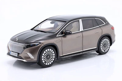 1060/65 1/18 MERCEDES BENZ MAYBACH EQS 680 Z296 SUV 2024 VELVET BROWN ONYX BLACK - Immagine 1 di 4