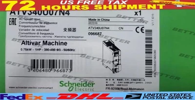 ATV340U07N4 1PCS Brand New Schneider ATV340U07N4 Fast delivery - Image 1 of 4