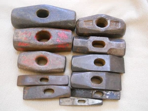 Vintage Schmied Hammerkopf Konvolut - Bild 1 von 11