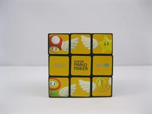 Super Mario Maker Puzzle Cube 30th Anniversary 3D Rubiks Cube Nintendo Wii U - Picture 1 of 7