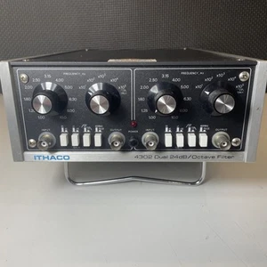Ithaco 4302 Dual 24dB/Octave Filter - For Parts or Repair - tested As-Is - Picture 1 of 9