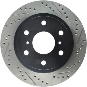 StopTech 127.66065L Select Sport Cross-Drilled And Slotted Disc Brake Rotor - Picture 1 of 5