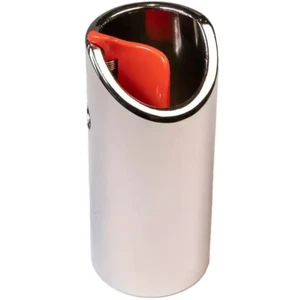 Black Mountain Spring Loaded Nickel Plated Steel Slide, Small, Regular, X Large - Picture 1 of 4