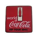Épingle de visite VIP World Of Coca Cola - épingle à collectionner à coke rouge