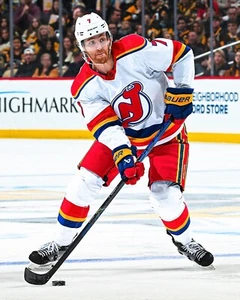 Dougie Hamilton Shooting Action New Jersey Devils 8x10 NHL Hockey Foto - Bild 1 von 1