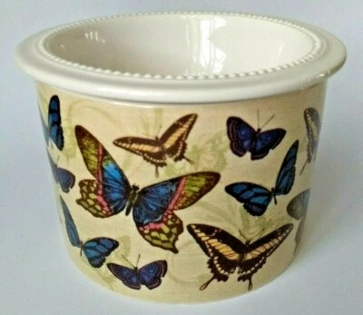 Grasslands Road Butterflies Dip Server Ice Holder and Bowl Two Piece Set #471180 Foto 1 de 4