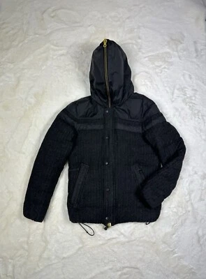 Chaqueta de plumón DUVETICA lana/nylon cremallera completa/talla S-M Foto 1 de 4