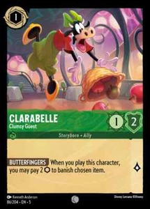 Clarabelle - Clumsy Guest (086) Shimmering Skies Disney Lorcana - Picture 1 of 1