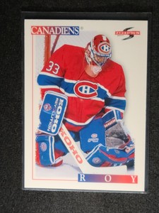 Patrick Roy Score 95-96 Canadians #145 NHL Hockey MINT 🔥 