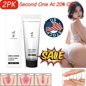 2PK Lubricant Long Lasting Water Based Sex-Lube Sexuales Gel for Adult 60ML USA - Picture 1 of 14