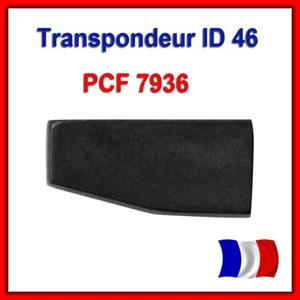 Transpondeur ID46 PCF7936 antidémarrage pour peugeot citroen puce antidémarrage - Imagen 1 de 2