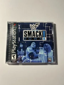 WWF SmackDown 2 Know Your Role Sony PlayStation 1 PS1 WWE Tested Complete CIB - Picture 1 of 3