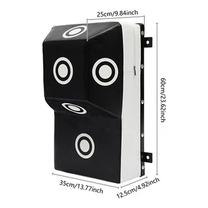 Bolsa pesada de boxeo de corte superior de montaje en pared cuadrada boxeo MMA entrenamiento objetivo de perforación - Imagen 1 de 18