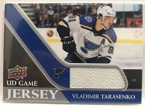2020-21 Upper Deck Game Jerseys #GJVT Vladimir Tarasenko ST LOUIS BLUES - Picture 1 of 2