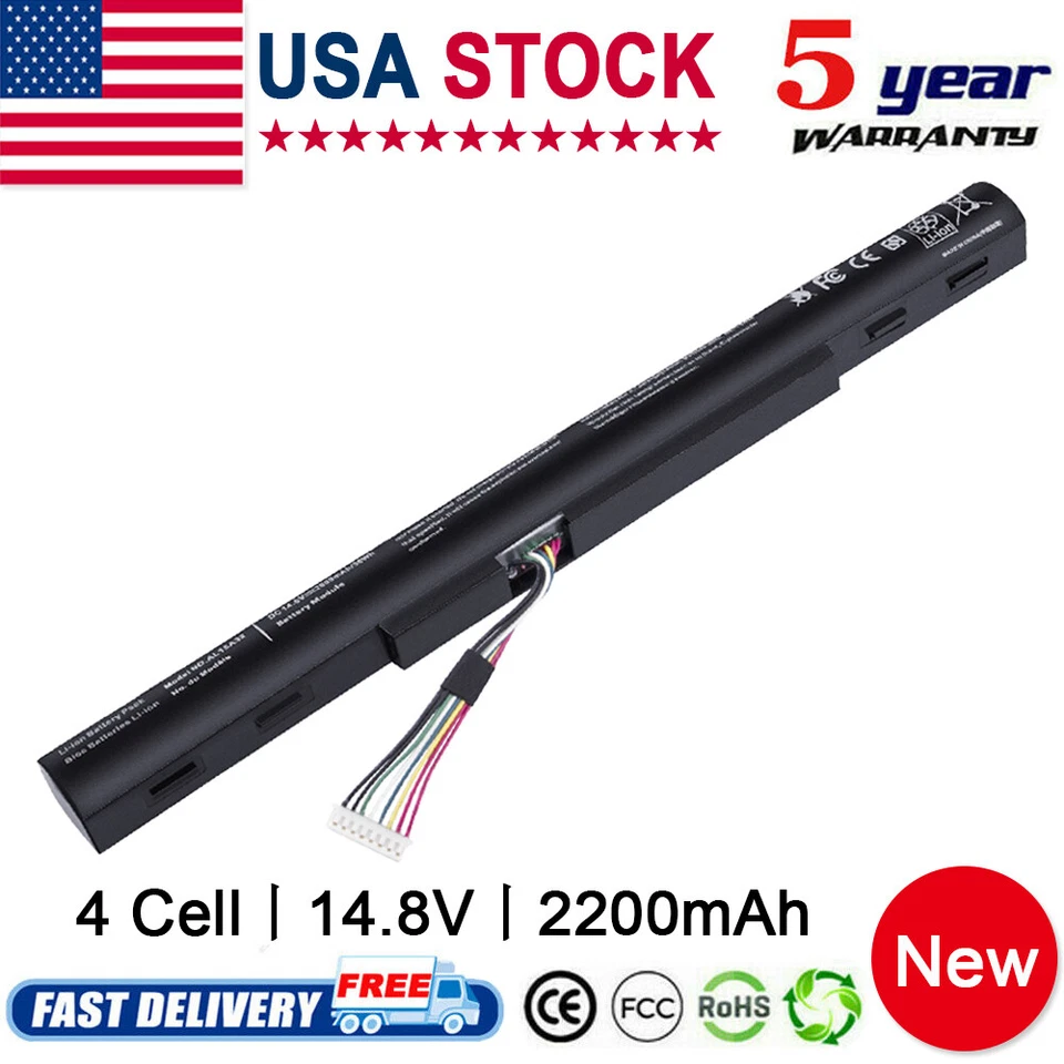 Battery AL15A32 For Acer Aspire E5-473 E5-522 E5-522G E5-532 E5-573 E5-573G - Image 1 of 4
