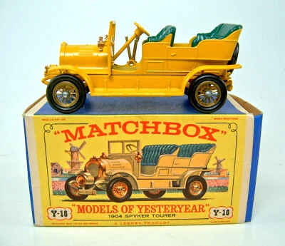 Matchbox Models of Yesteryear Y-16A Spyker dunkelgelb top in Box - Bild 1 von 4