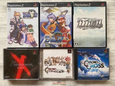 SONY PS 1 2 Eternal Mana 1 2 & Grand Fantasm & Xenogears & Chrono Trigger Cross - Image 1 of 4